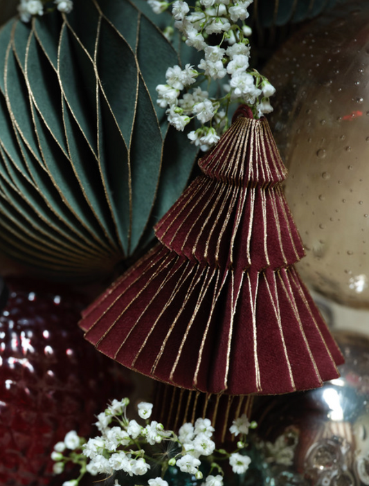 Decoration Papier Tree Bauble - Red Berry