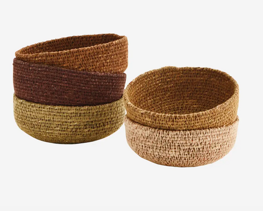 Seagrass Bowls - Assorted Colours