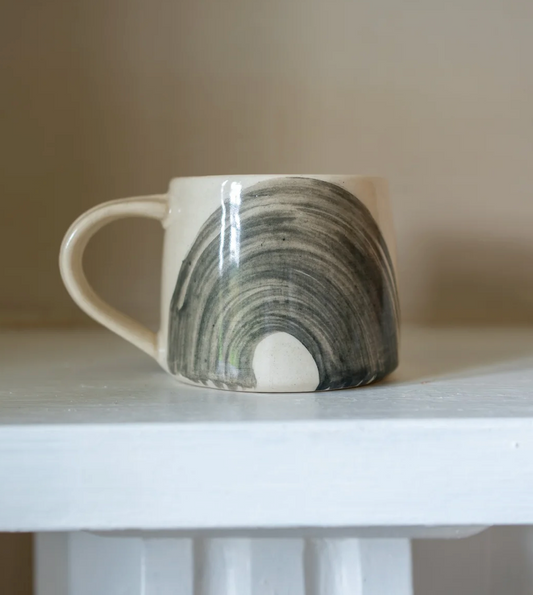 Brush Stoneware Mug