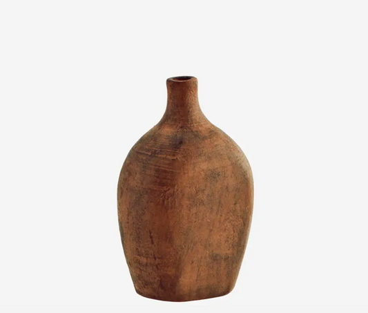 Hydra Terracotta Bottle Vase