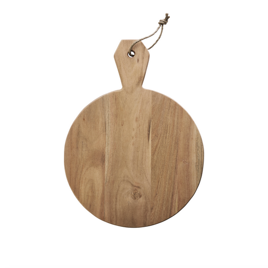 Acacia Round Serve Board