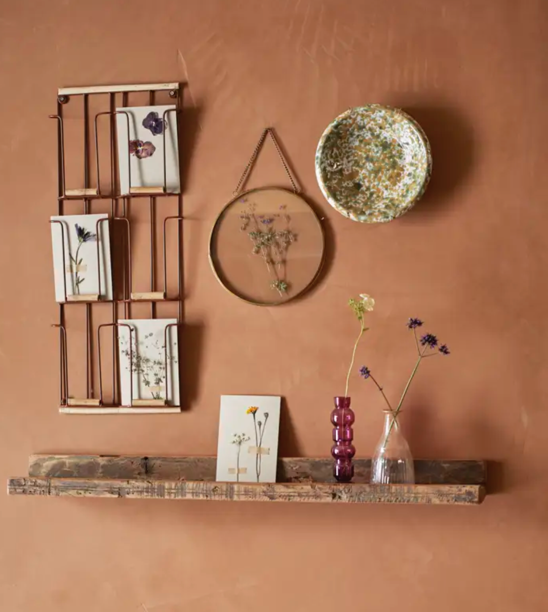 Rustic Recycled Narrow Shelf