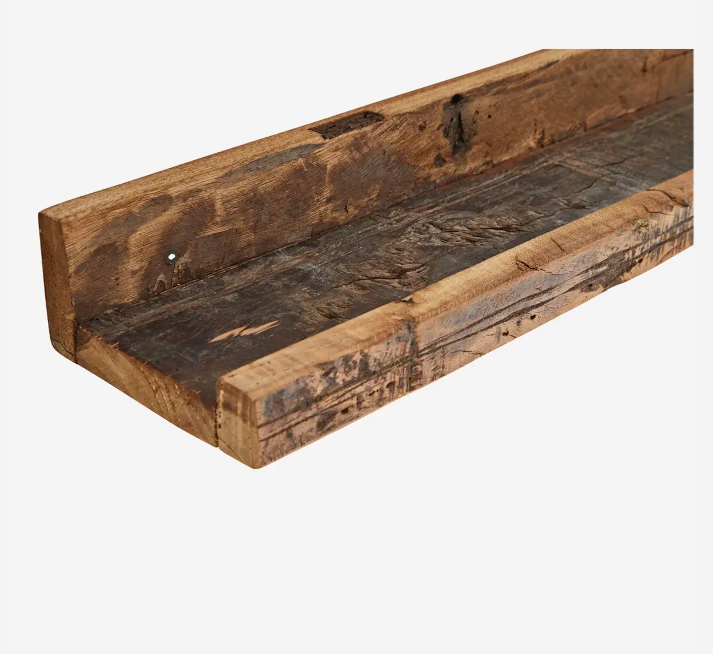 Rustic Recycled Narrow Shelf