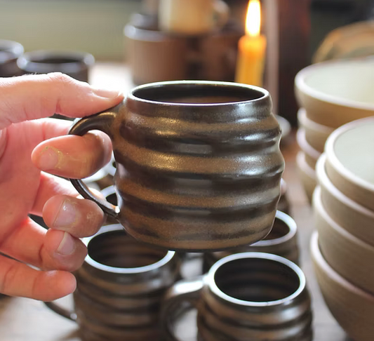 Spiral Espresso Mug Chocolate