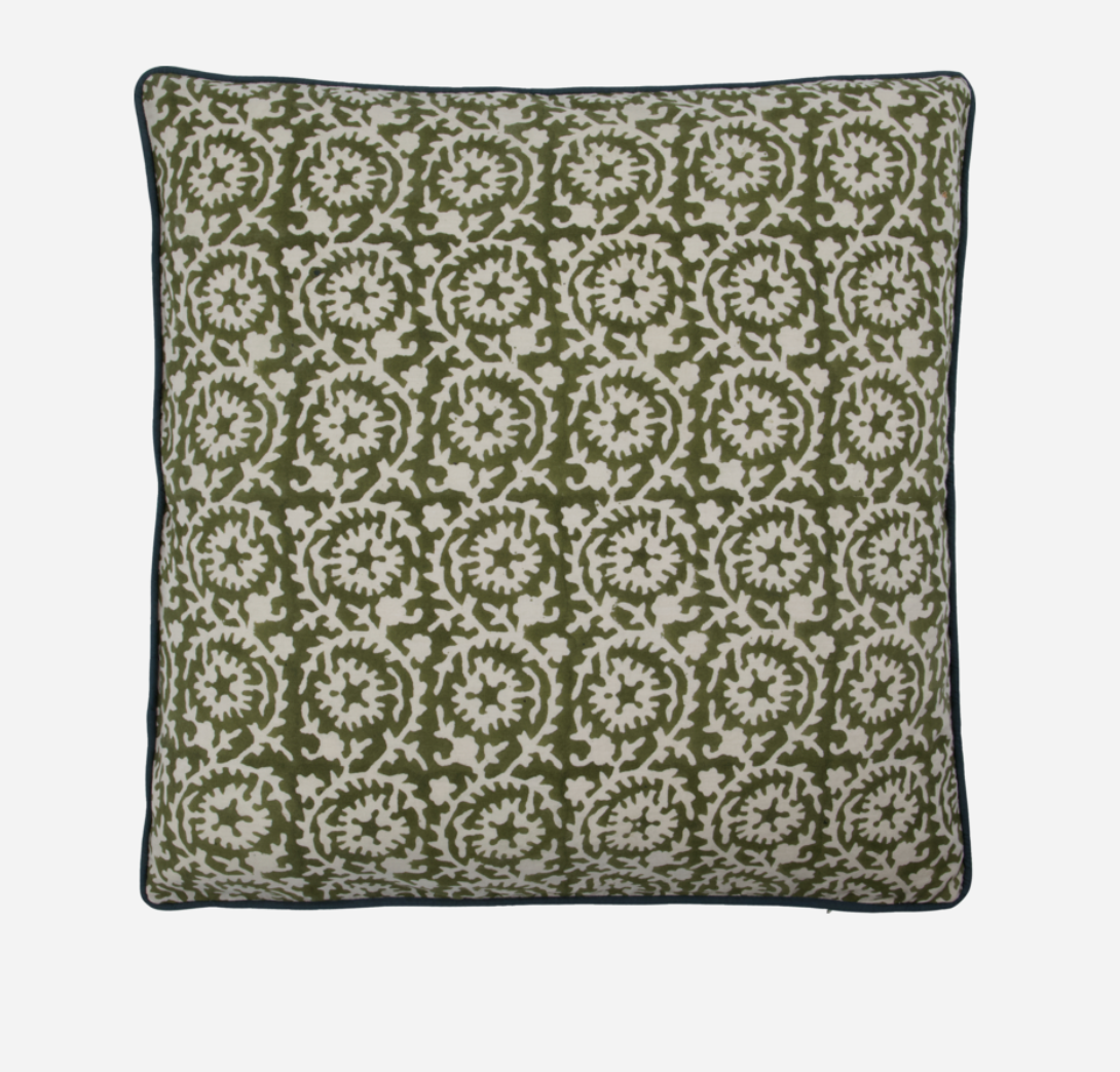 Flossie Cushion - Jade