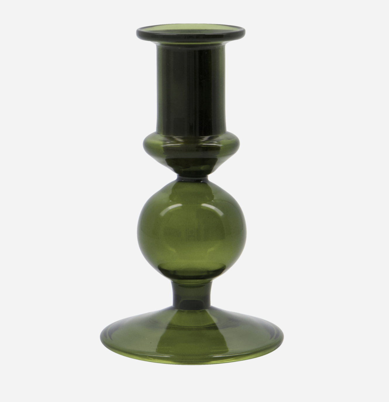 Vita Glass Candle Holder - Assorted