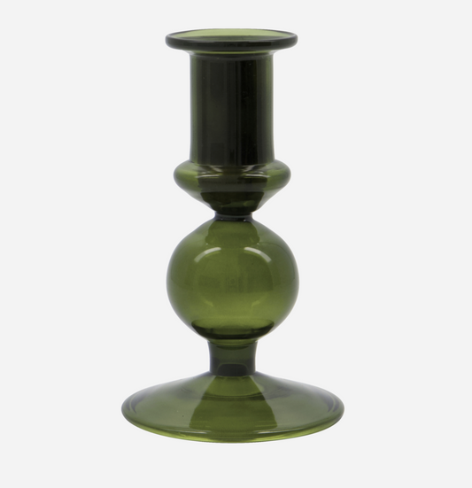 Vita Glass Candle Holder - Assorted