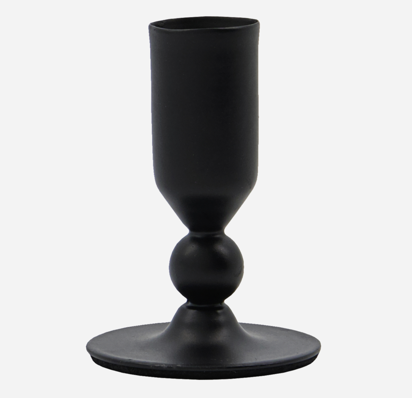 Folke Black Candle Holder - Assorted