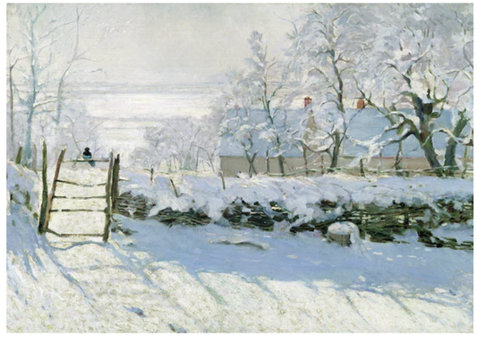 Christmas Cards Monet The Magpie Pack of 10