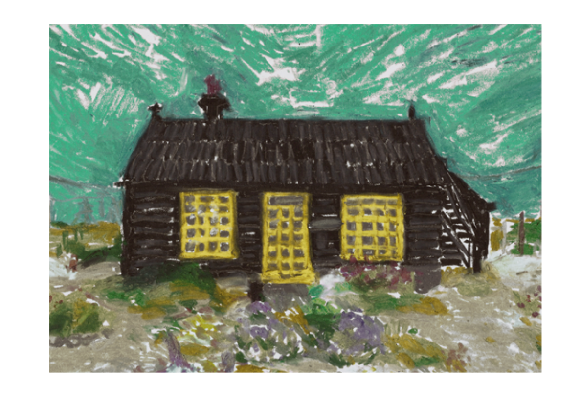 A3 Art Print - Derek Jarman's Cottage