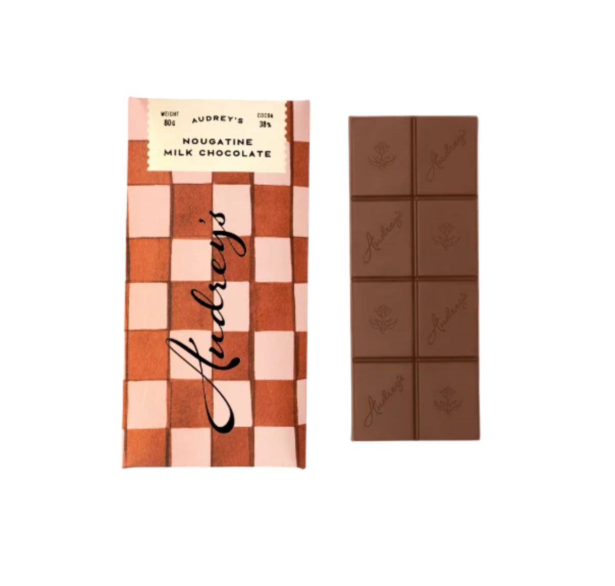 Audrey's Nougatine Milk Chocolate Bar