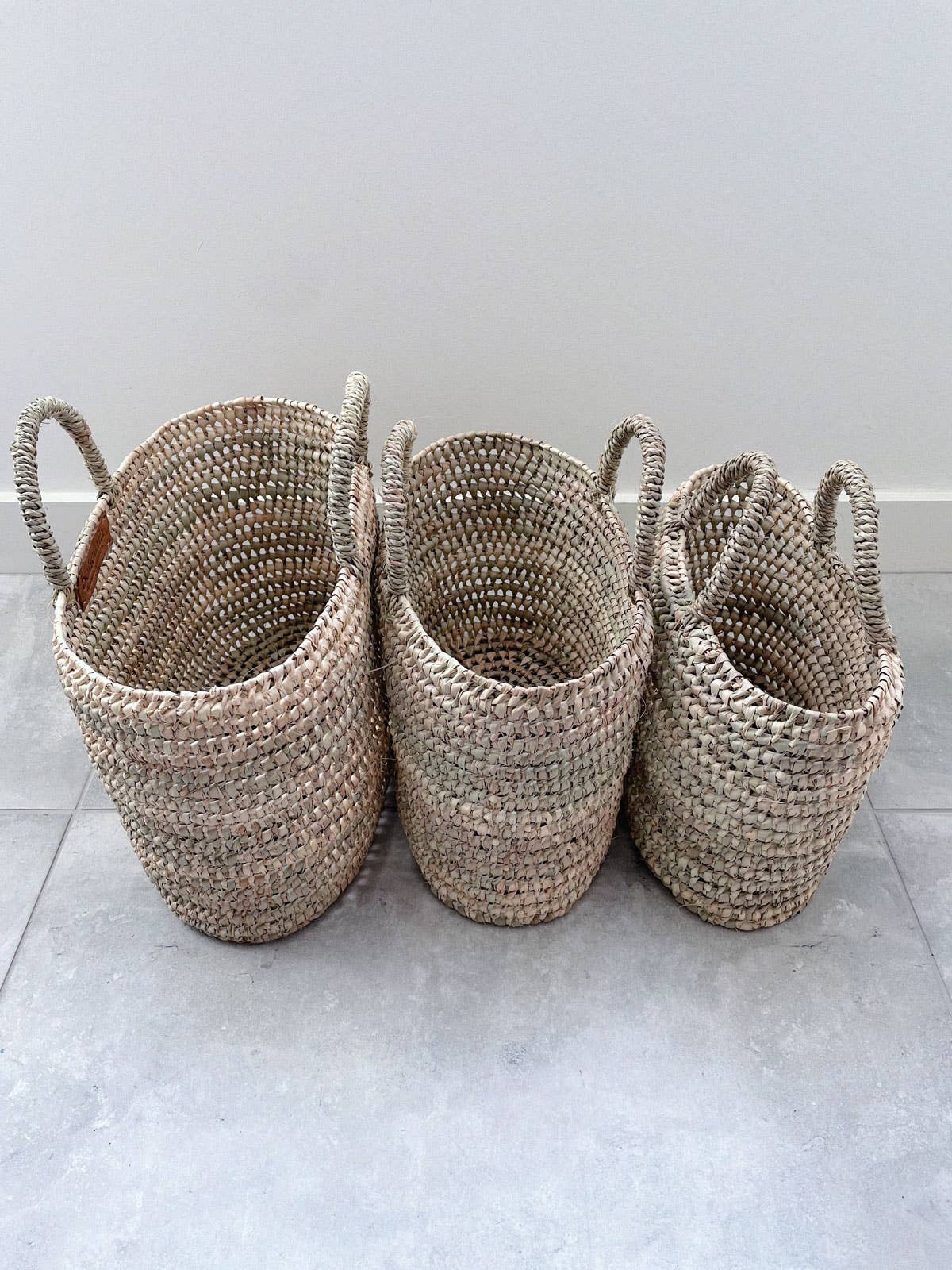 Oval Open Weave Basket - Assorted