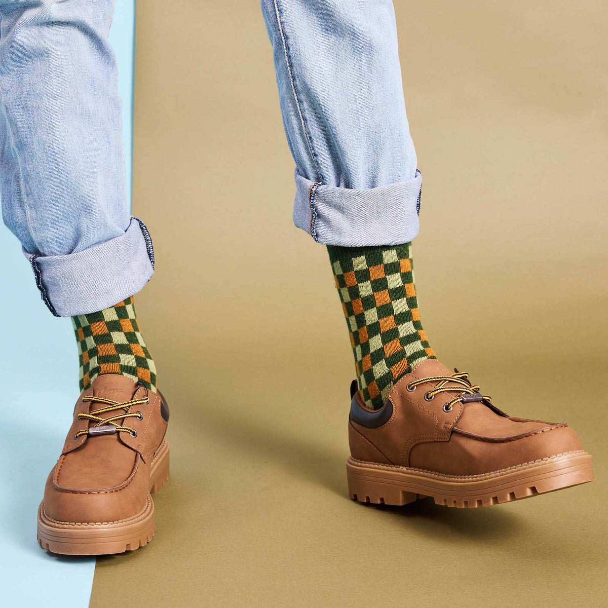 Large Lambswool Ankle Socks