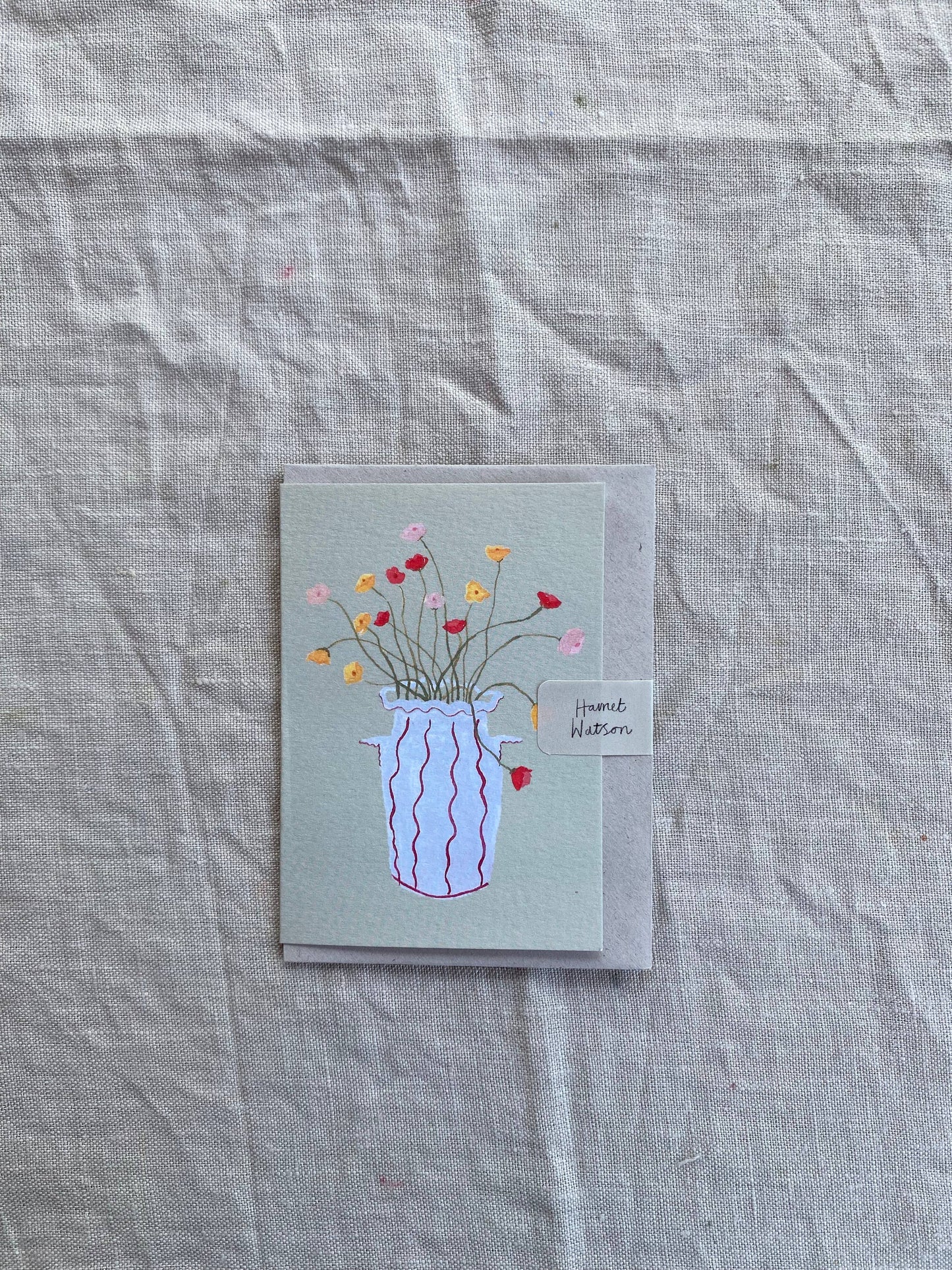 Icelandic Poppies Mini Card