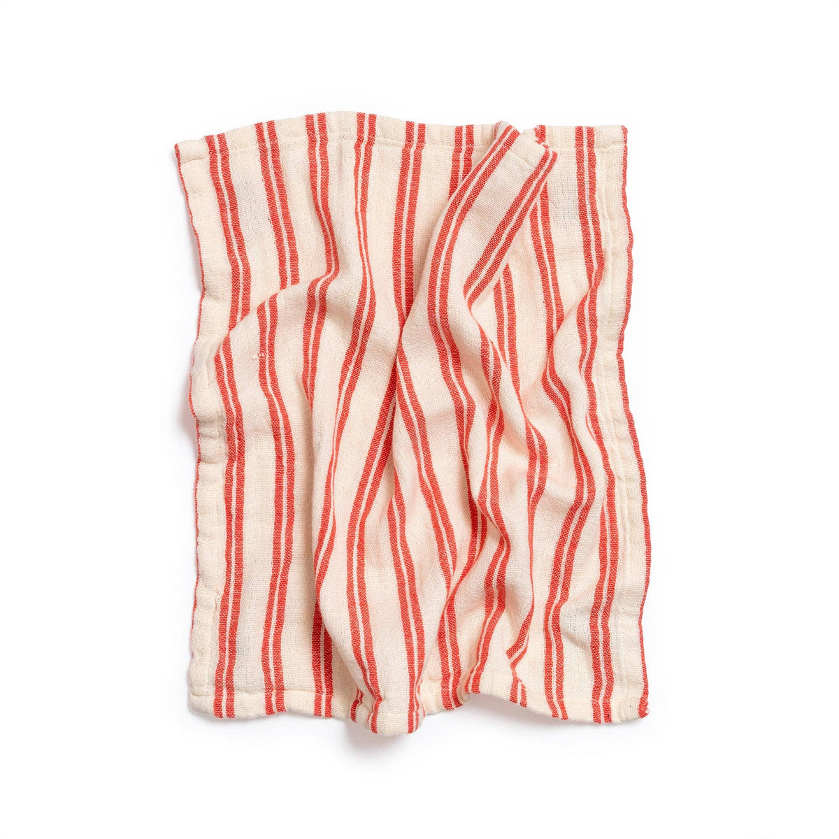 Cotton Napkin 2 Pack: Red Stripe