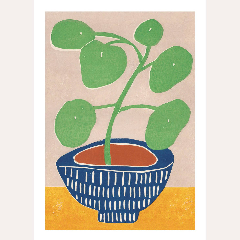 Pilea Plant Print