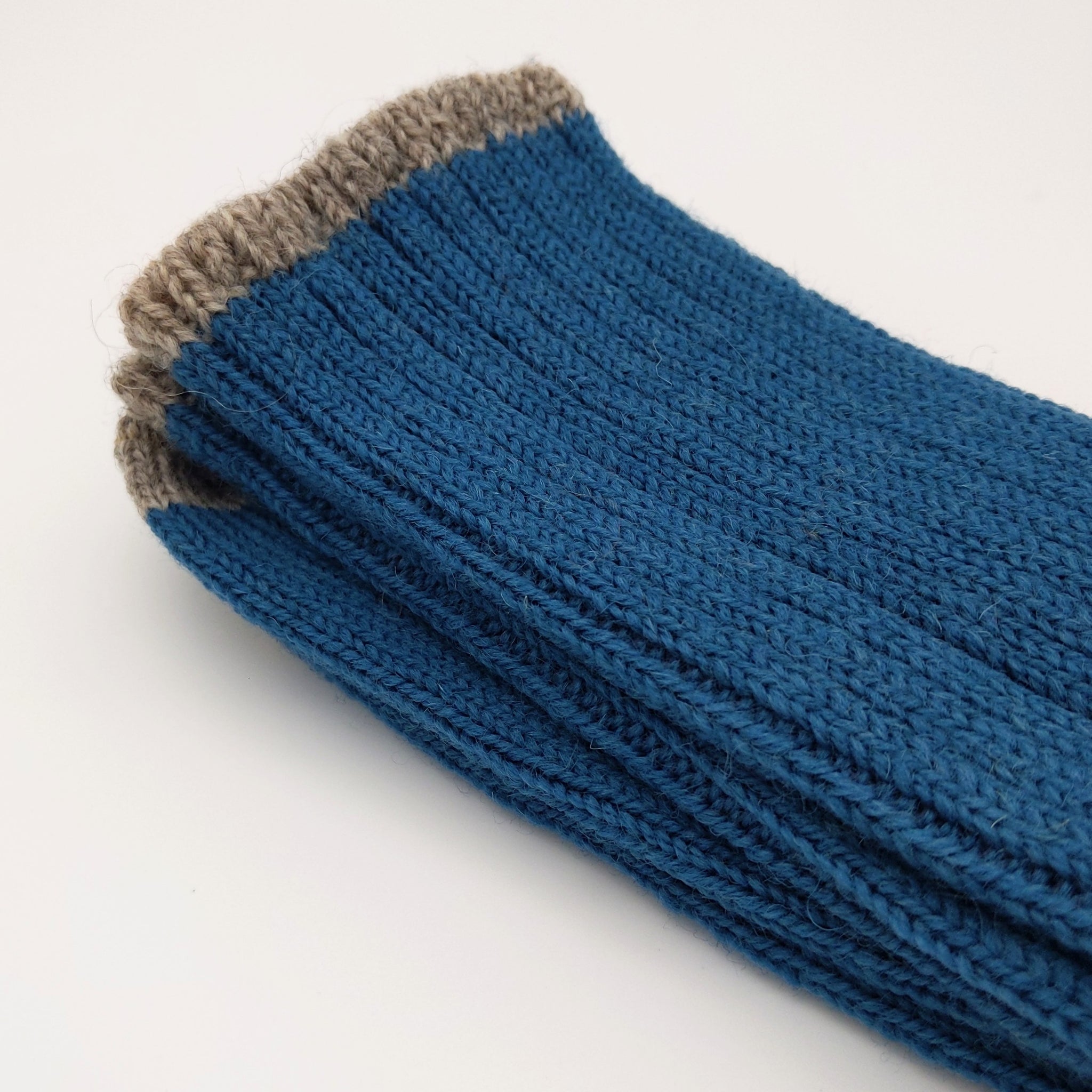 Rooska Wool Mix Socks - Kingfisher Blue