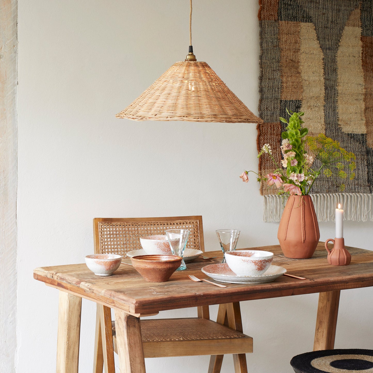 Rattan Lampshade