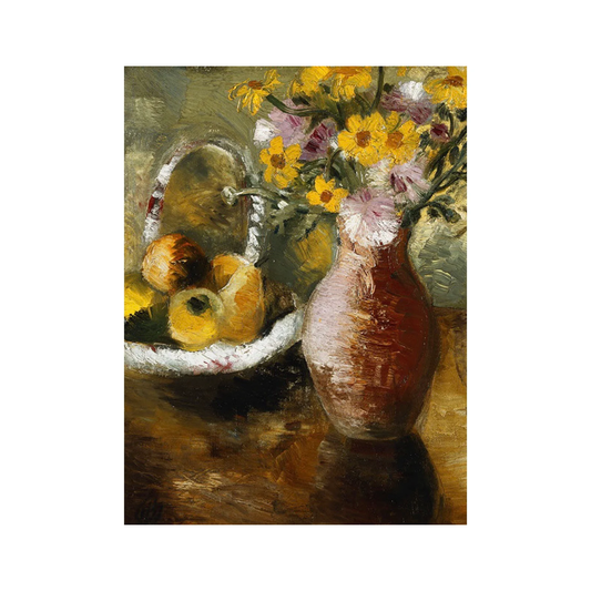 Card Summer Flowers In a Vase