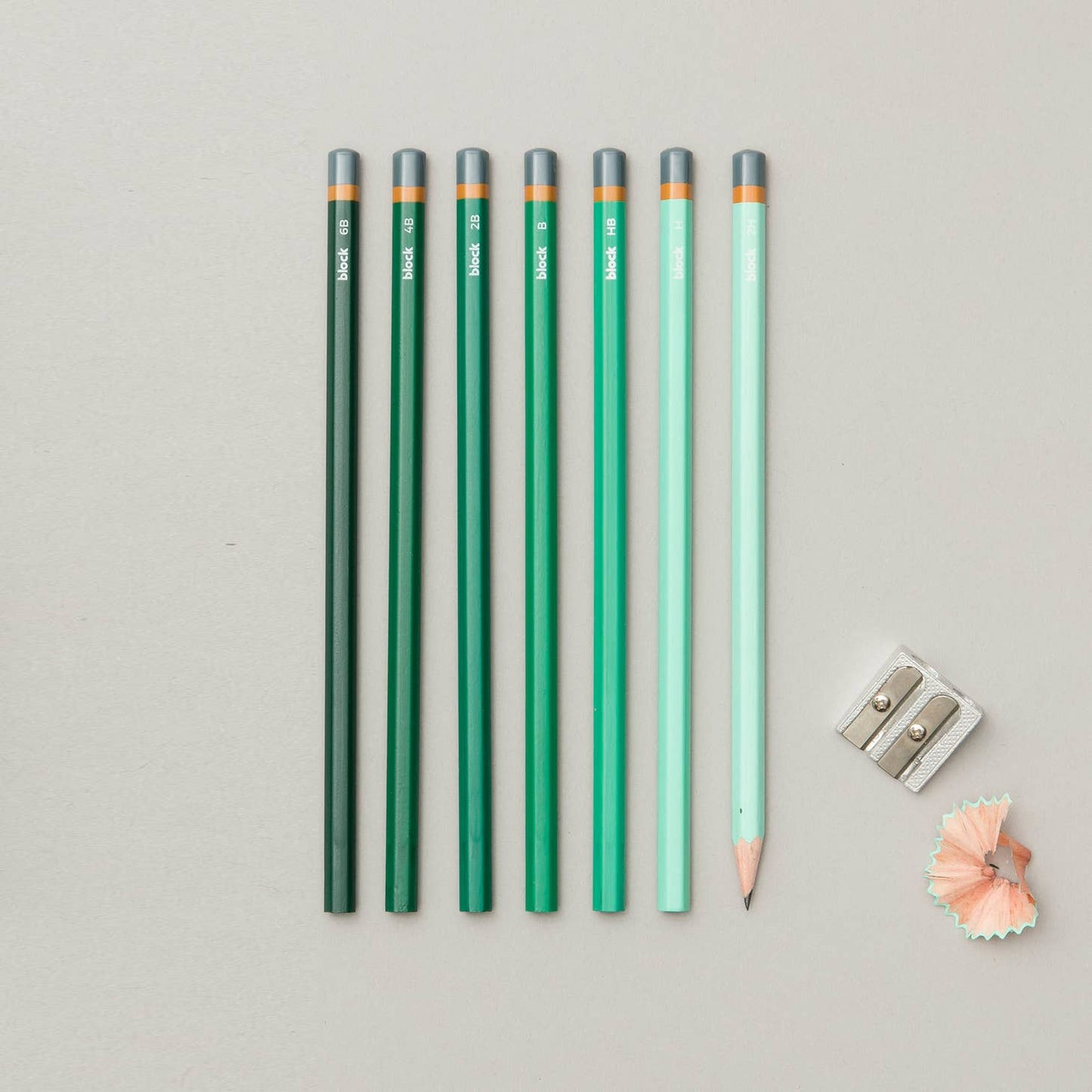 Gradient Sketching Pencils Green