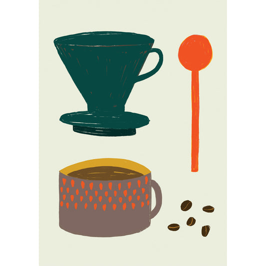 A3 Art Print - Morning Coffee