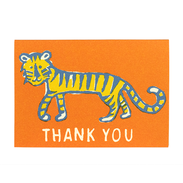 Card Thank You Little Tiger