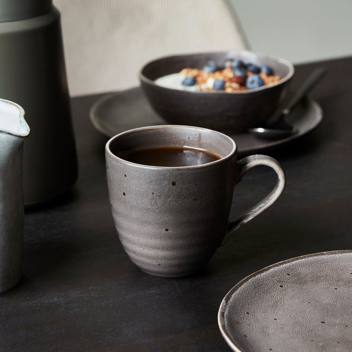 Rustic Mug Dark Grey