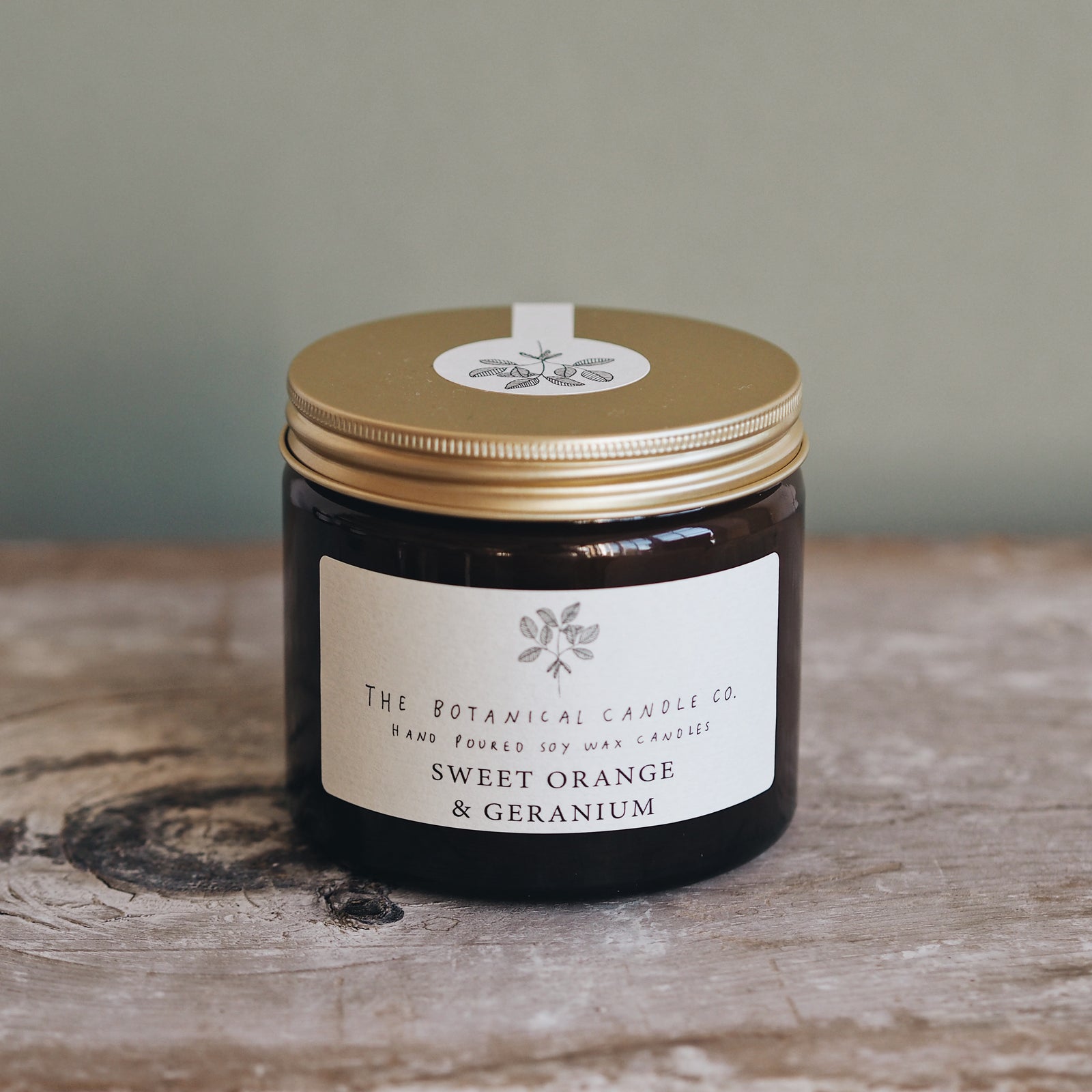 The Botanical Candle Co. Brown Jar Collection