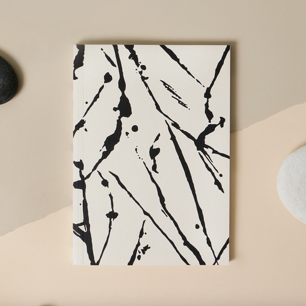 A5 Notebook - Abstract Ivory