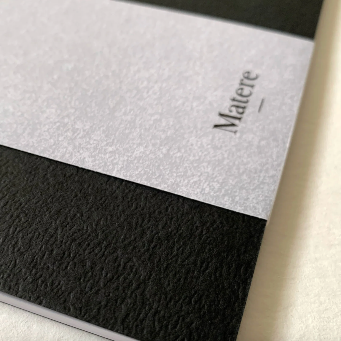 A5 Slimline Embossed Notebook - Charcoal