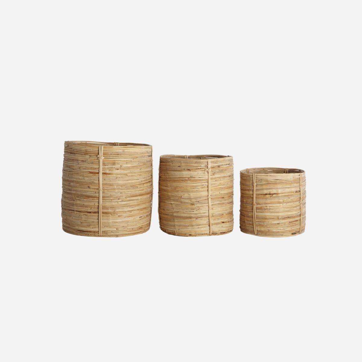 Chaka Bamboo Basket - Assorted