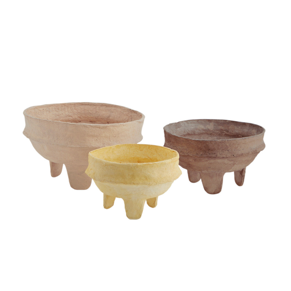 Paper Pulp Bowl - Assorted