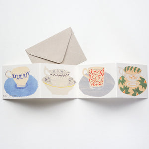 Card Cups and Saucers