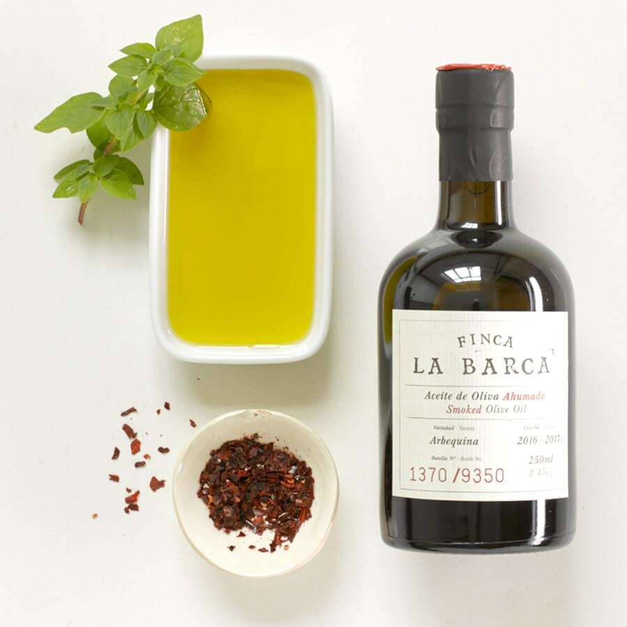 La Barca Smoked Olive Oil 250ml Bottle