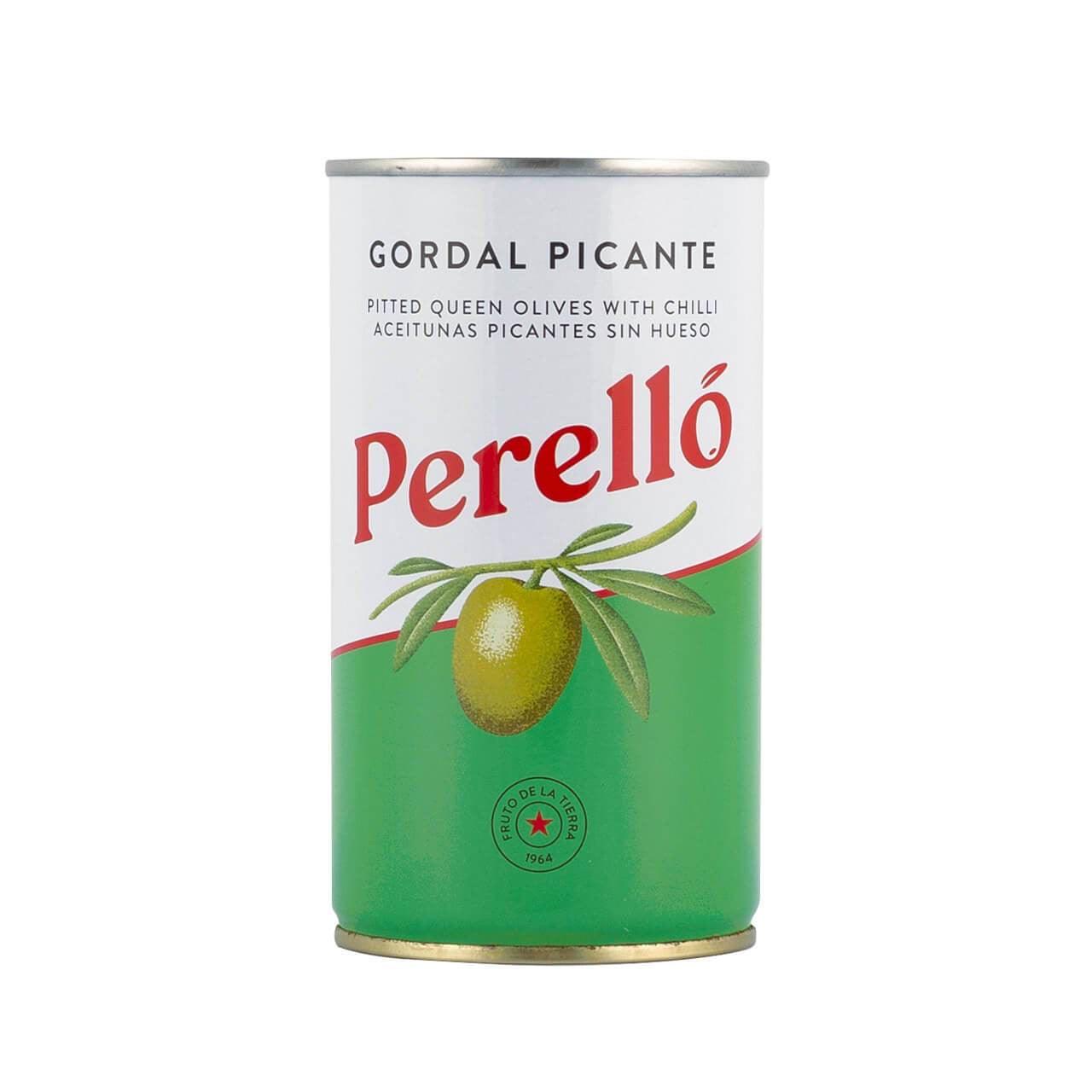 Perello Gordal Pitted Olives Tin 150g