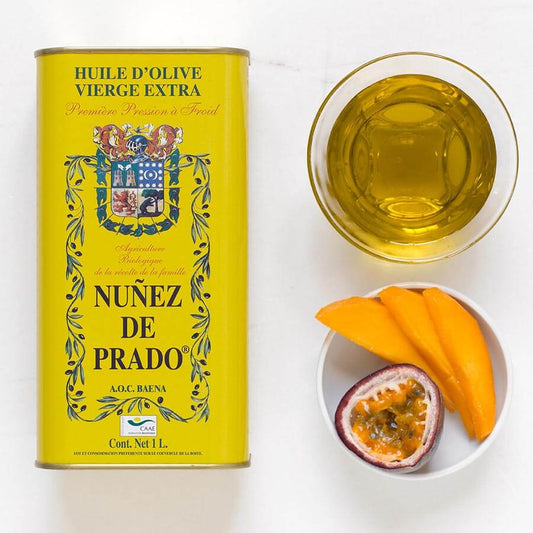 Nunez Prado Organic Extra Virgin Olive Oil 1lt Tin