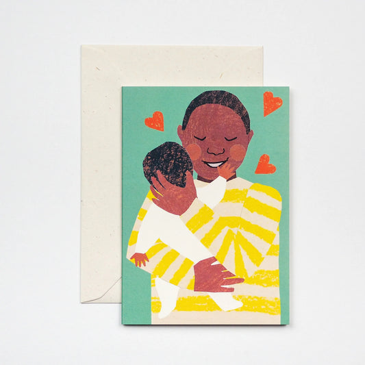 Card New Baby Cuddle