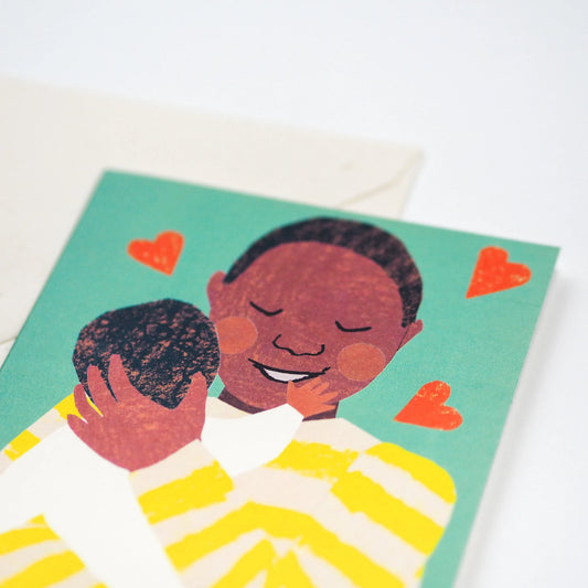 Card New Baby Cuddle